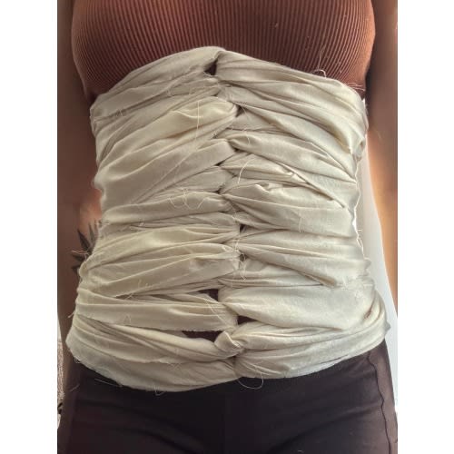 Bengkung Belly Binding Cloth | 17 Yards of Soft Cotton Muslin for Postpartum & Menstrual Support