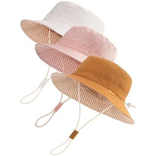 FURTALK Baby Sun Hat for Boys Girls Toddler Summer Bucket Hats Kids UPF 50+ Beach Hat