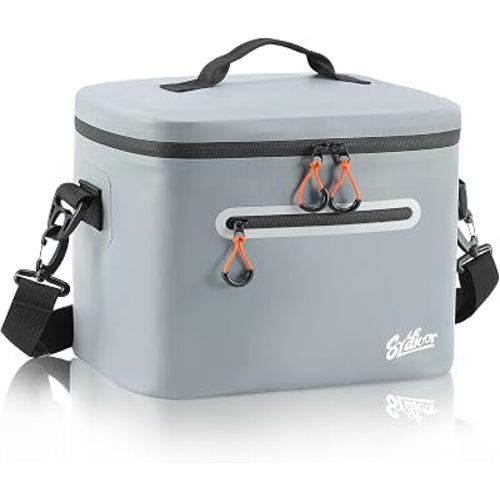 Soft-Sided Cooler Bag, 7/16/30 Can Insulated Lunch Box, Waterproof, Leak-Proof, Portable Lunch Bag for Work, Beach, Drink, Travel, Camping, Picnic