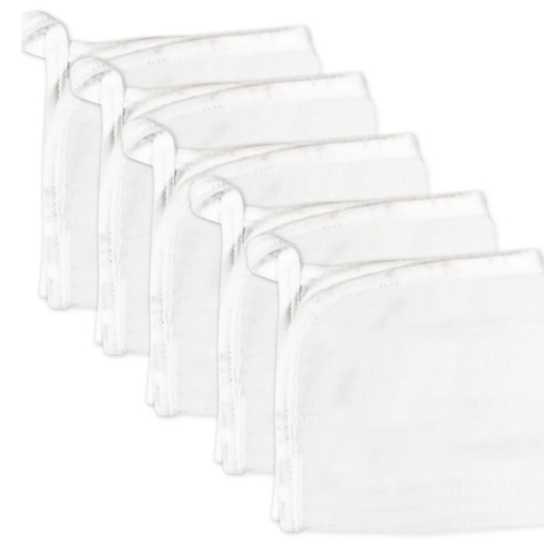 5-Pack Organic Cotton Washcloths | Honest Baby Clothing