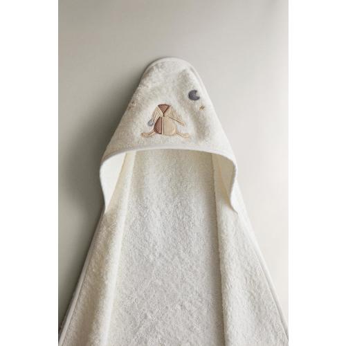 HOODED BABY BATH TOWEL