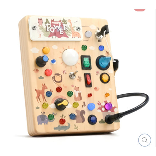 Forest LED Busy Board for Kids