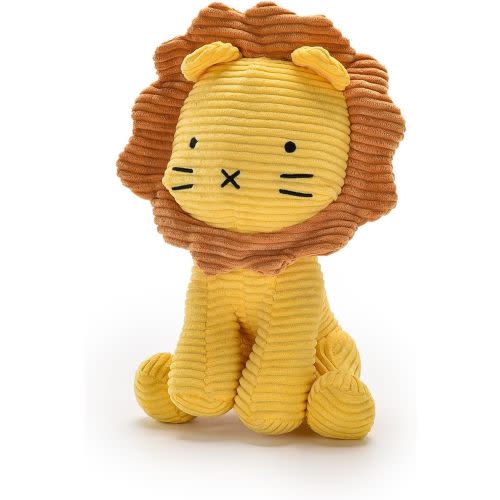 Lion Plush Corduroy (Pink) 11" Stuffed Animal for Baby, Toddler, Kids, Adults - Lion Corduroy Toy-Adorable Toy Made from Kid-Friendly, Quality Material