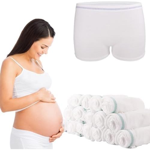 Carer Mesh Underwear Postpartum Postpartum Essentials Reusable, Stretchy Postpartum Underwear High Waist Mesh Panties