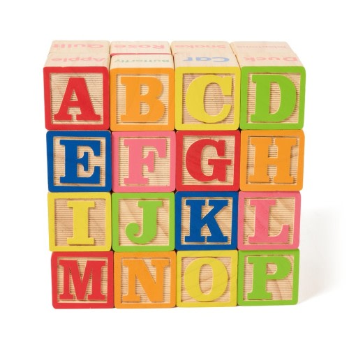 Somersault Wooden Alphabet Blocks 32 Pieces
