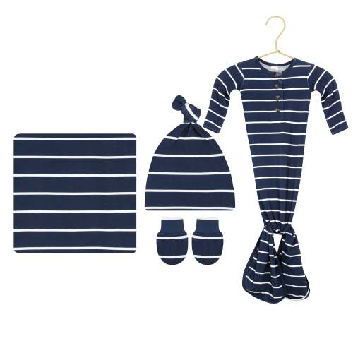 Hayes Newborn Hat Bundle + Knotted Gown