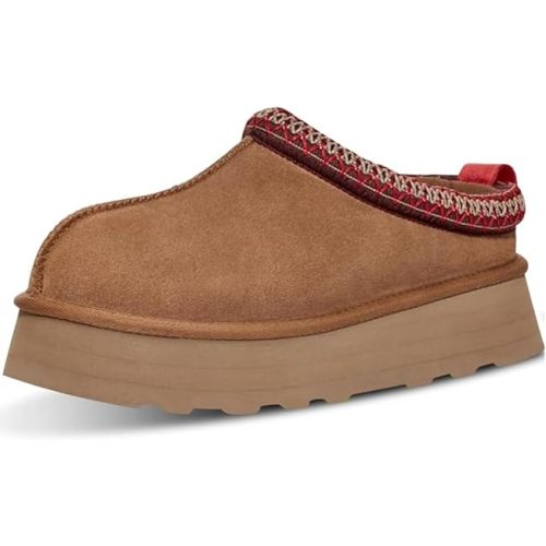 Women's Slippers Platform Mini Boots,Snow Winter Short Ankle Boot,Fluffy Warm Comfy Furry House Slippers Anti-Slip Boot for Indoor and Outdoor