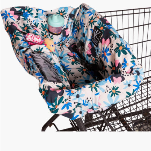 J.L Childress Shopping Cart & High Chair Cover for Baby to Toddler, Minnie Floral