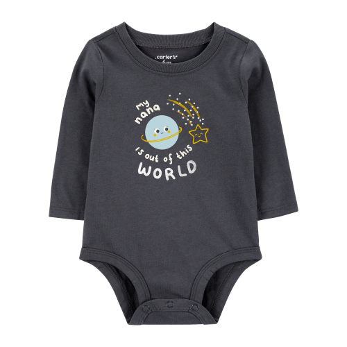 Baby Nana Is Out Of This World Long-Sleeve Bodysuit - Carter's | Carter's