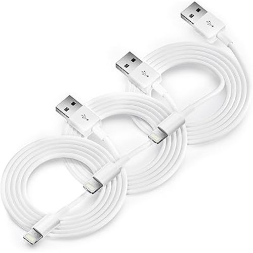 3Pack Car Apple Carplay Cable, Car Charger Cord,USB A to Lightning Cable,3.3FT, Compatible iPhone 14/13/12/11/Pro/Max/XR/XS/X/8/7/6S Plus/5S/SE 3rd/iPad Pro/Air/Mini Charging Cable Cord
