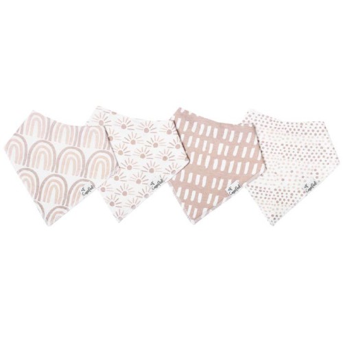 Bandana Bib (4 Pack)