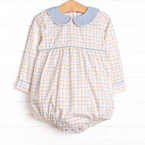 Perfect Day Plaid Bubble, Blue – Stitchy Fish