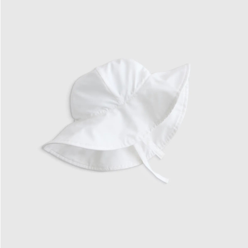 UPF 50+ Swim Hat - Baby in White
