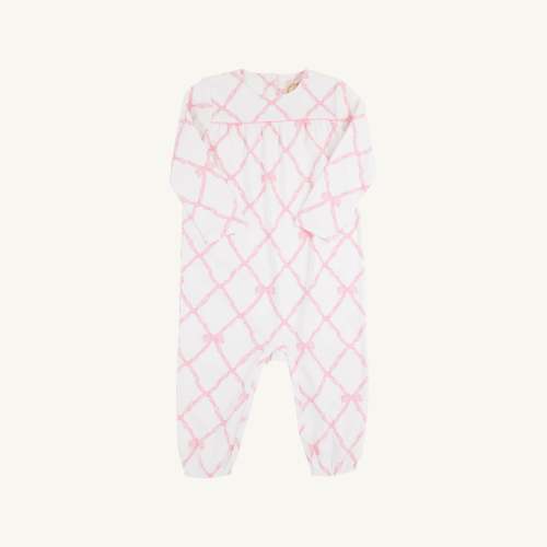 Long Sleeve Penny's Playsuit - Belle Meade Bow