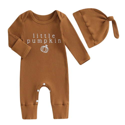 PEASKJP Baby Boy Clothes Newborn Fall Winter Boys Baby Girls Long Sleeve Romper Unisex Baby Footless Pajamas With Viscose 2-Way Zipper Front 1Pcs 0-24Months Gold,Newborn