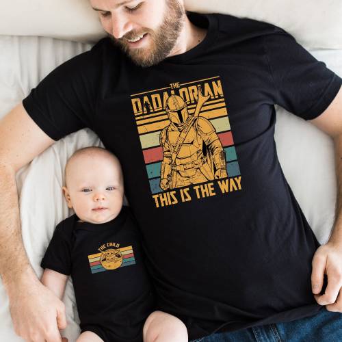 Dadalorian And The Child Matching Shirt, Mamalorian And The Child Shirt, Dadalorian and Mamalorian Shirt,Mothers Day Shirt,Fathers Day Shirt