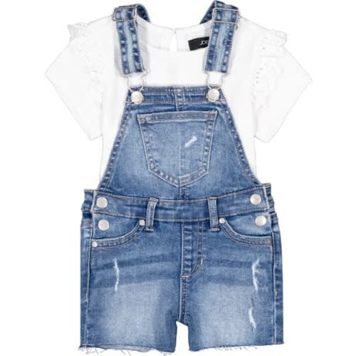 T-Shirt & Overalls Set, 12M