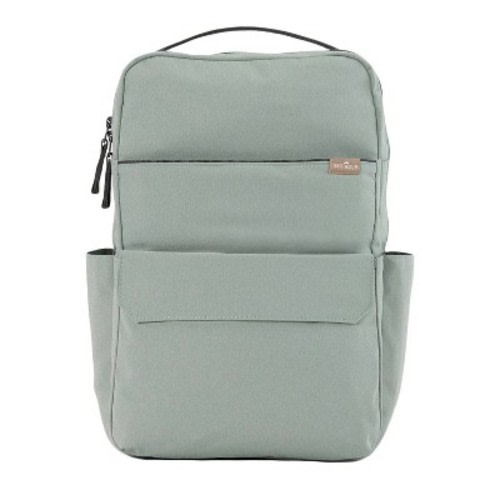 Red Rovr Roo Diaper Backpack - Sage: Solid Polyester Construction, 1.1 lb Lightweight, Ideal for Parents