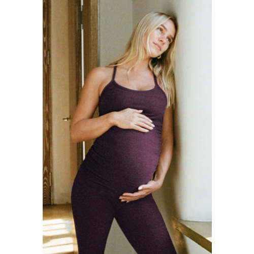 Featherweight Let it Grow Racerback Maternity Tank | Beyond Yoga