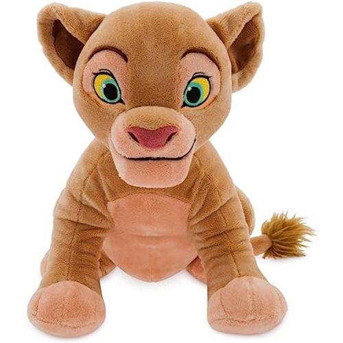 Disney Store Official Nala Medium Soft Toy for Kids, Cuddly Character with Fuzzy Texture and Embroidered Details, Furry Tail Tuft, Disney Plushy Suitable for All Ages