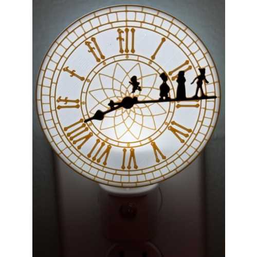 Peter Pan Night Light | Nursery Decor for Kids | Fairy Tale Baby Shower Gift | Neverland Lamp for Boys & Girls | Magical Room Light - Etsy