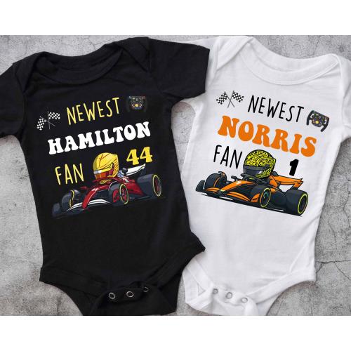 Newest Racing Fan Baby Outfit - Racing Fan Shirts, Infant Racing Outfits, Gift for baby racing cars fan, Bodysuit for Baby, Bodysuit for Baby Driver