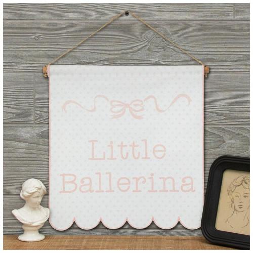 Little Ballerina Canvas Wall Decor