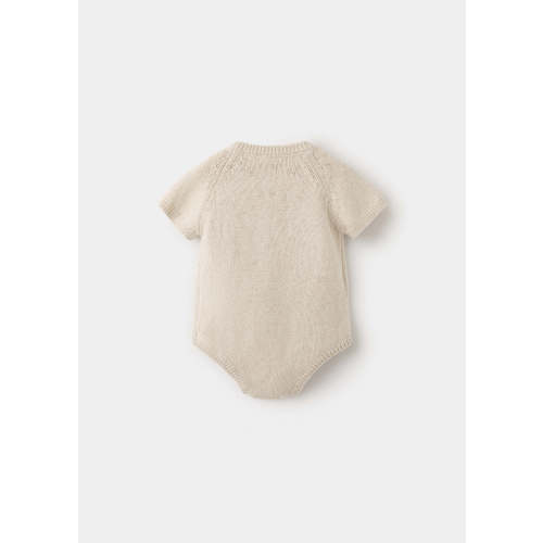 Knit onesie with buttons - Kids | MANGO USA