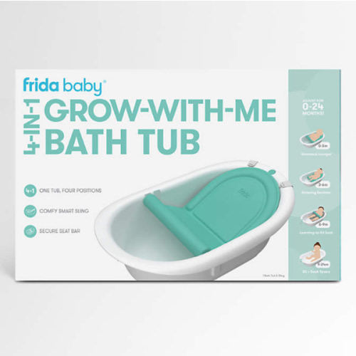 Fridababy® 4-in-1 Grow With Me Baby Bath Tub