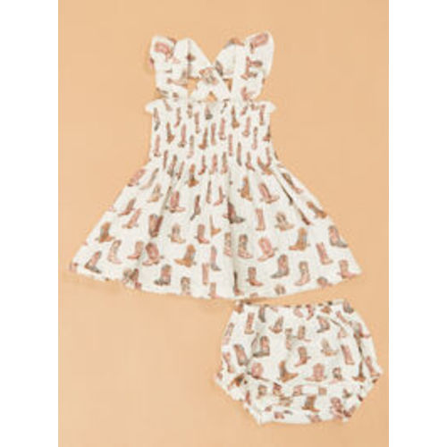 Future Cowgirl Smocked Tank & Bloomer