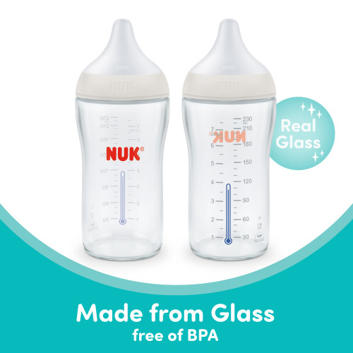 Perfect Match 8oz Glass Bottle (2 Pack)