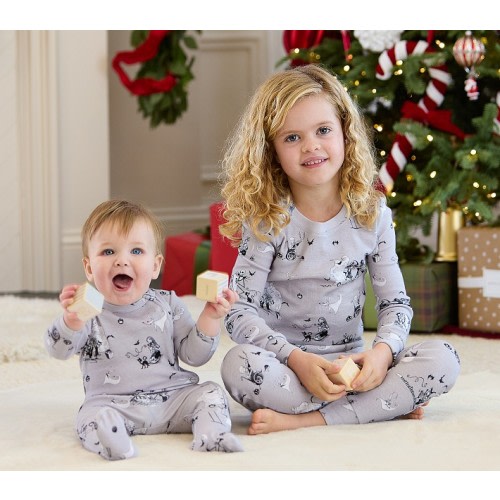 The Nightmare Before Christmas Organic Pajamas | Pottery Barn Kids