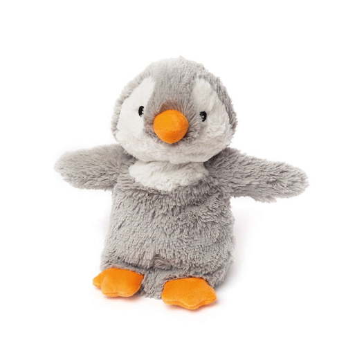 Warmies Microwavable French Lavender Scented Plush Gray Penguin