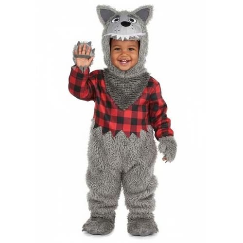 Grey Baby Werewolf Infant Costume | Werewolf Costumes