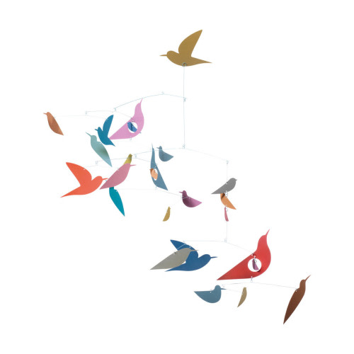 Birds Mobile, Multicolor