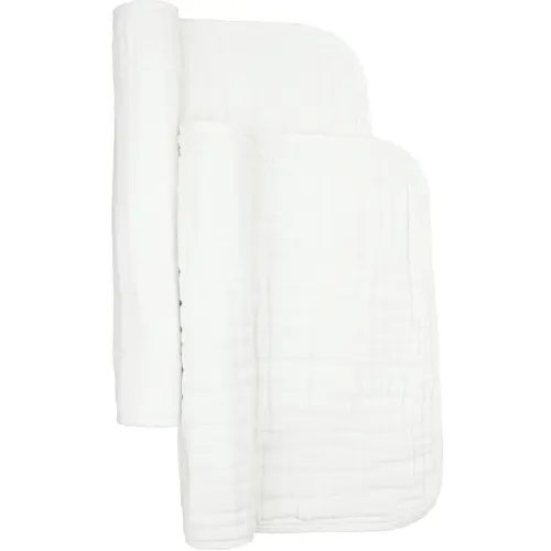 Cloud Muslin™ Burp Cloth 2 Pack - White
