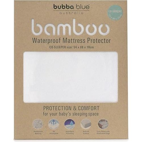 Bubba Blue Bamboo Mattress Protector Co Sleeper