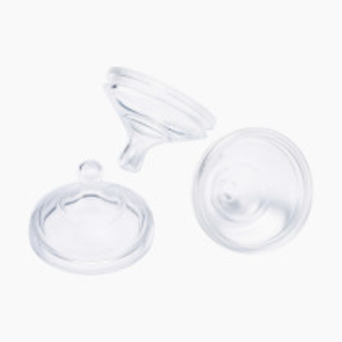 Boon Nursh Silicone Baby Bottle Nipples - Bottle Nipples for Boon Nursh Baby Bottles - Baby Bottle-Feeding Supplies - Fast Flow Baby Bottle Nipples - 3 Count