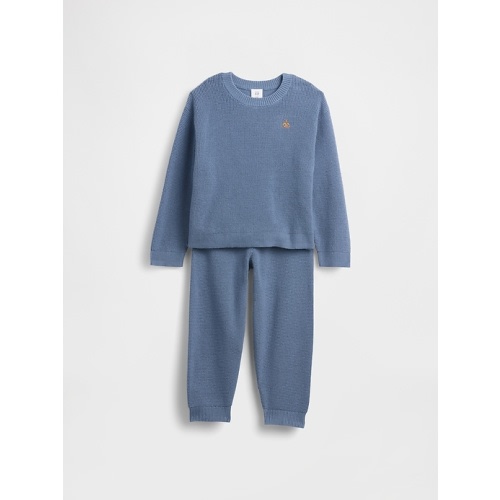 Baby & Toddler Waffle Sweater Outfit Set