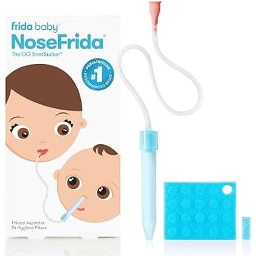 Frida NoseFrida SnotSucker Nasal Aspirator for Baby, 24 Extra Filters