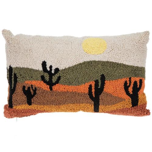 Desert Scene Loop Pillow