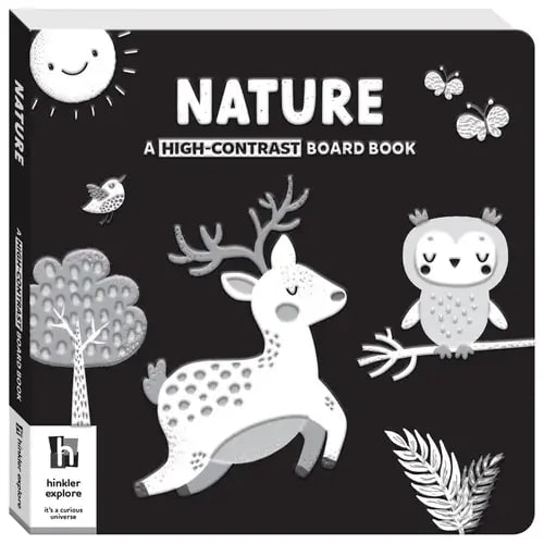 Nature A High-Contrast Board Book | Baby Bunting AU