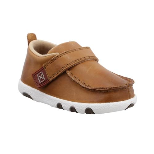 Tan Driving Moc Infant Shoe by Twisted X