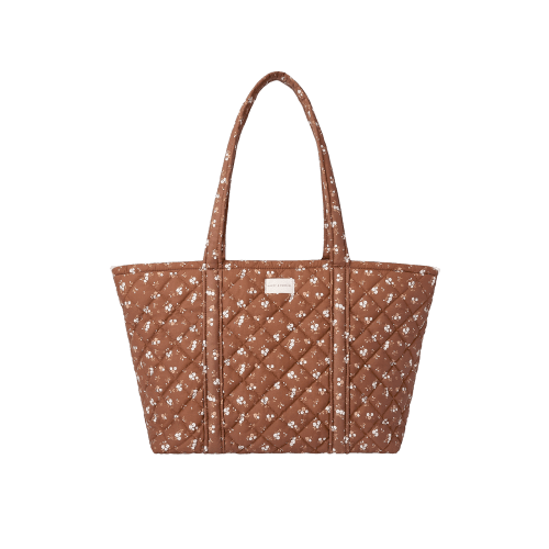 Daydreamer Tote Brown Floral