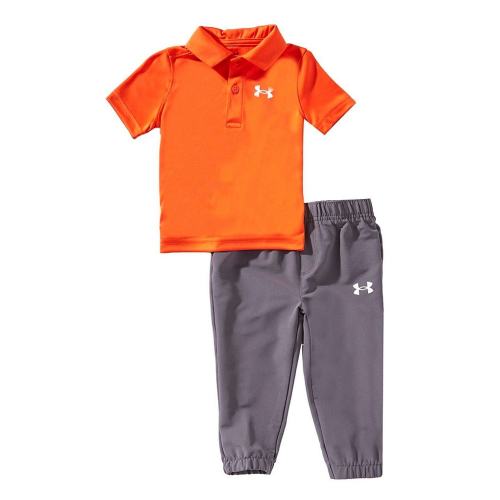 Under Armour Baby Boys Short Sleeve Polo Shirt & Matching Jogger Pants Set