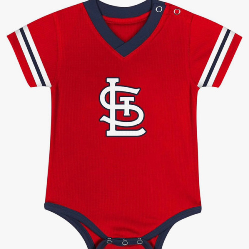 Outerstuff MLB Newborn & Infants 0-24 Months Official Primary Logo Creeper Romper Jersey