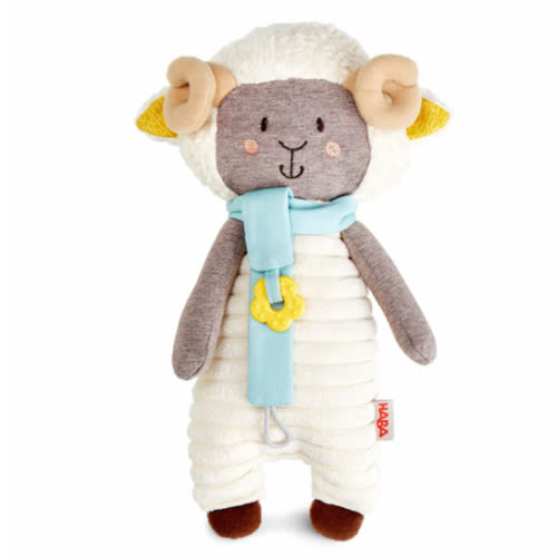 Woolbert the Ram Cuddly Baby Sensory Toy