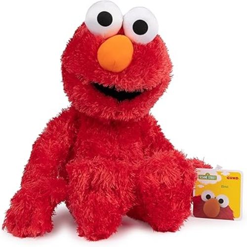 GUND Sesame Street Official Elmo Muppet Plush, Premium Plush Toy for Ages 1 & Up, Red, 20”