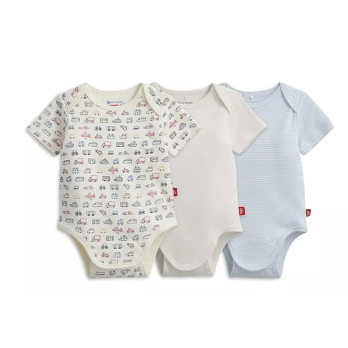 Unisex Bodysuit Bundle, Pack of 3 - Baby