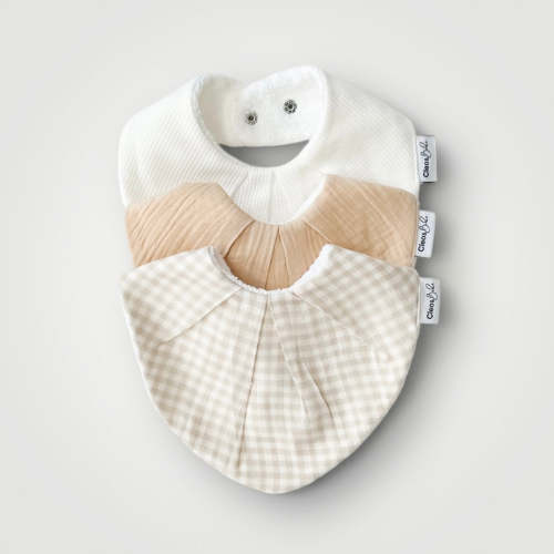 Waterproof Bib Pack Classic or Bandana - Gingham Glow